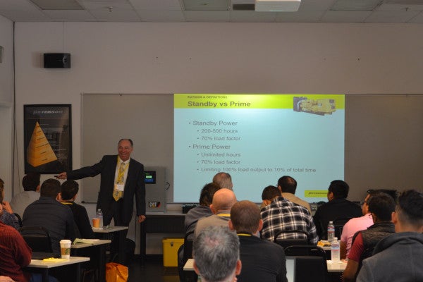 Peterson Customers Taking Safety Class