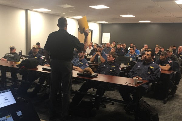 Peterson Technicians Receiving Training