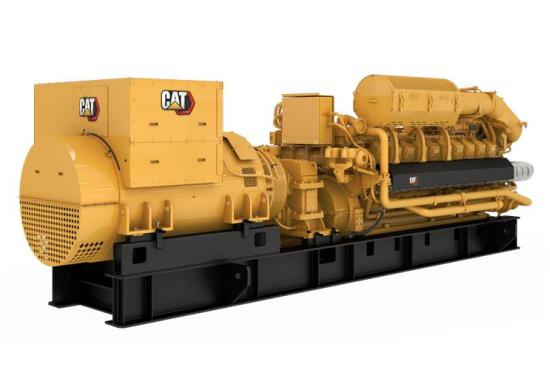 G3520H 60Hz Gas Generator Set Rear Right