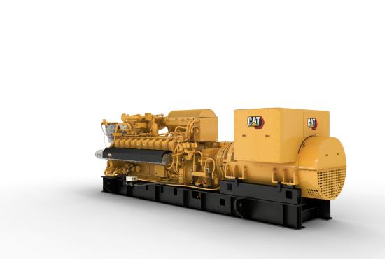 G3520H 60Hz Gas Generator Set Rear Left