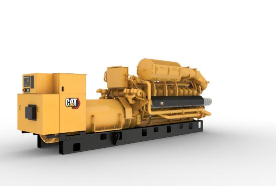 G3520H 50Hz Gas Generator Set Rear Right