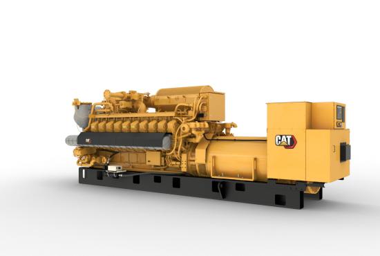 G3520H 50Hz Gas Generator Set Rear Left