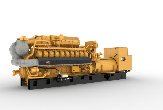 G3520H 50Hz Gas Generator Set Front Left
