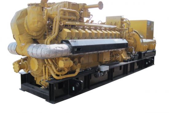 G3520H  Gas Generator Set Rear Right