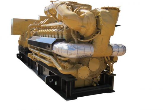 G3520H  Gas Generator Set Rear Left