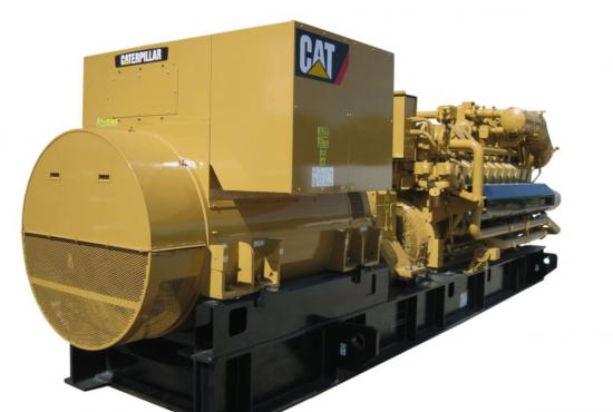 G3520H  Gas Generator Set  Front Left