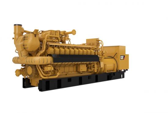 G3520H Gas Generator Set Rear Left