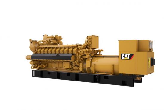 G3520H Gas Generator Set Front Right