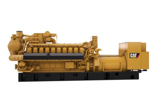 G3520H Gas Generator Set Front Left