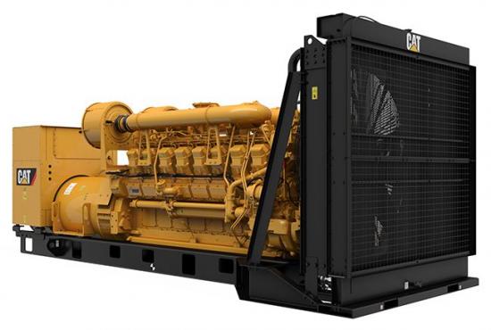 3516 (3516 MUI) Modular Rear Overhang Controls Generator Set,  Front Right