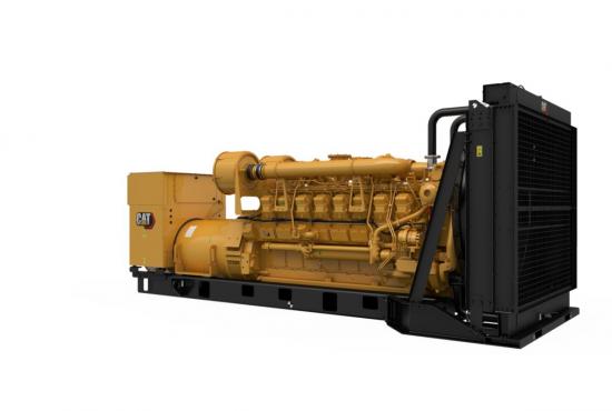 3516 (3516 MUI) Modular Rear Overhang Controls Generator Set,  Front Left