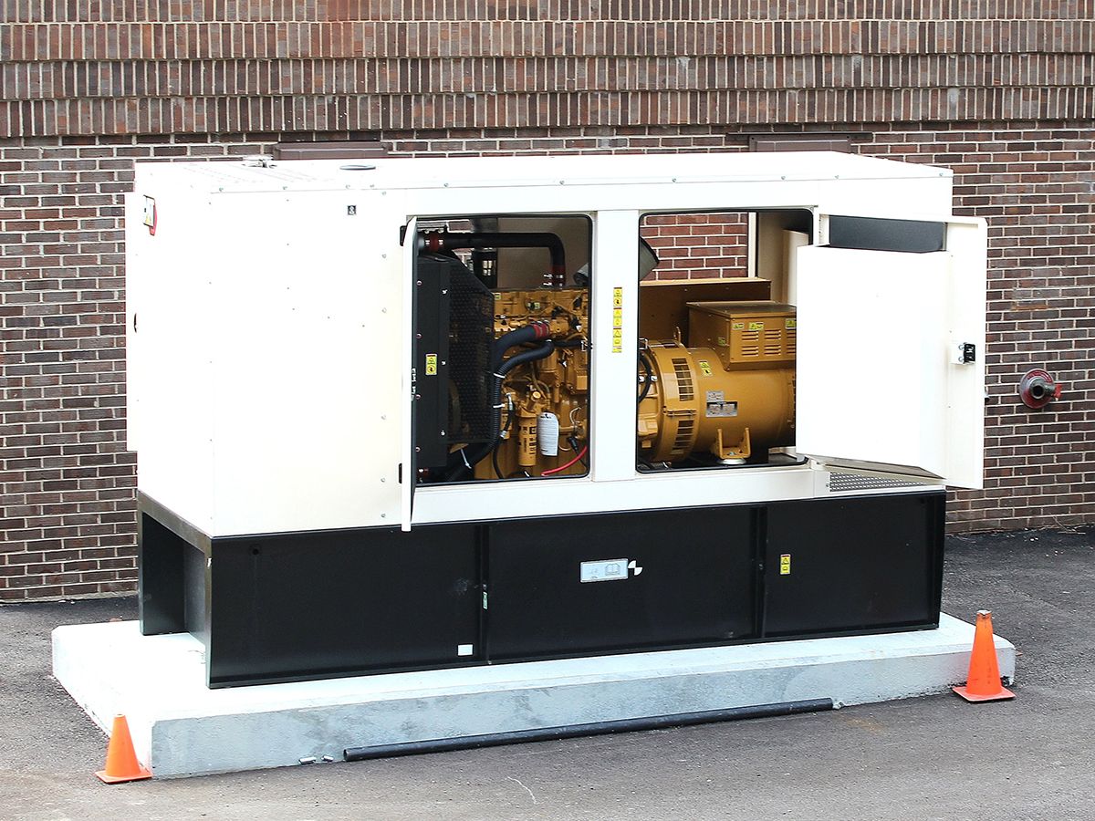 Cat GC diesel generator set at the Judi Patton Women and Children Center in Elkhorn City, Ky.
